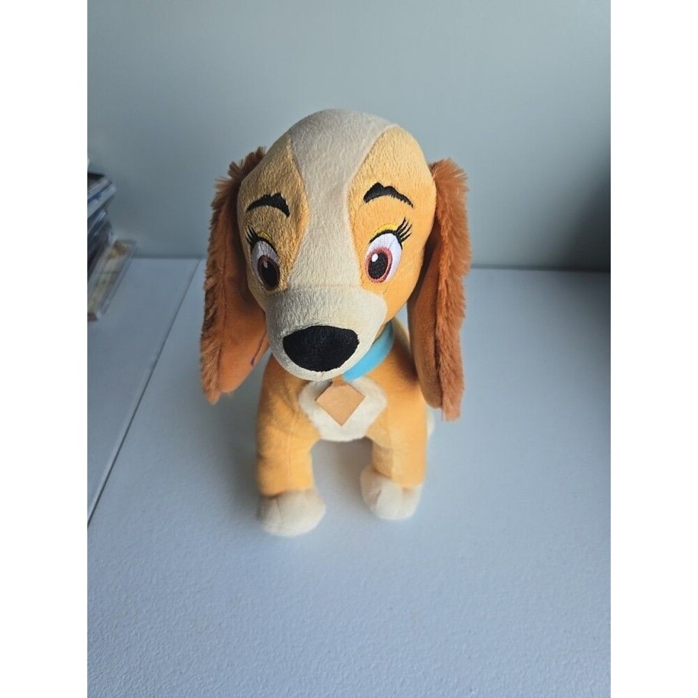 Lady And The Tramp Plush Authentic Disney Lady Dog 12" Stuffed Animal Classic